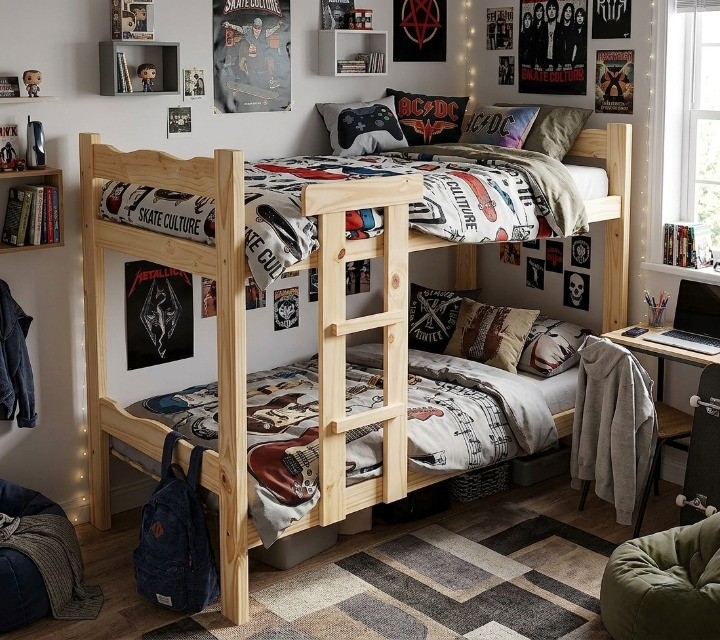 Cama superpuesta fija